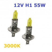 Крушка 12V, H1,55W, P14.5s жълта светлина